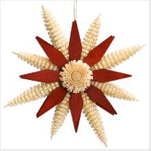 Baumbehang Stern aus Ringelbumchen