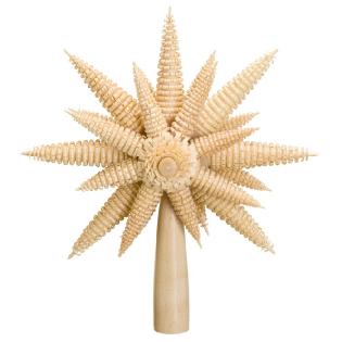 Weihnachtsbaumspitze natur